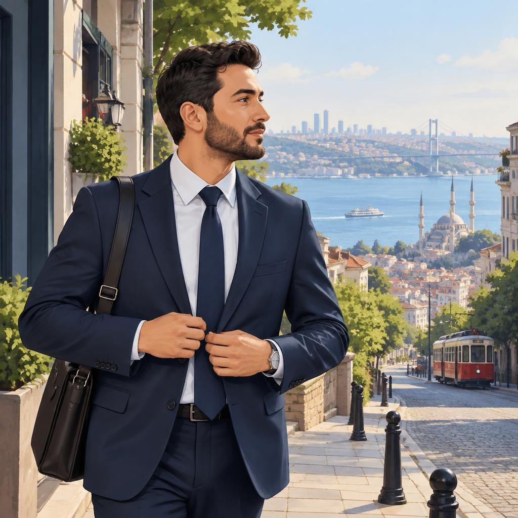 Aydın’da jigolo adayının sade ve profesyonel bir hazırlık anı.